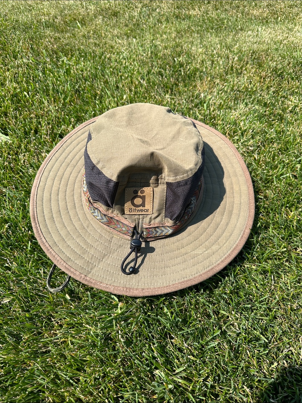 Kuhl Alf Wear Moss Brimmed Hat with Patterned Band